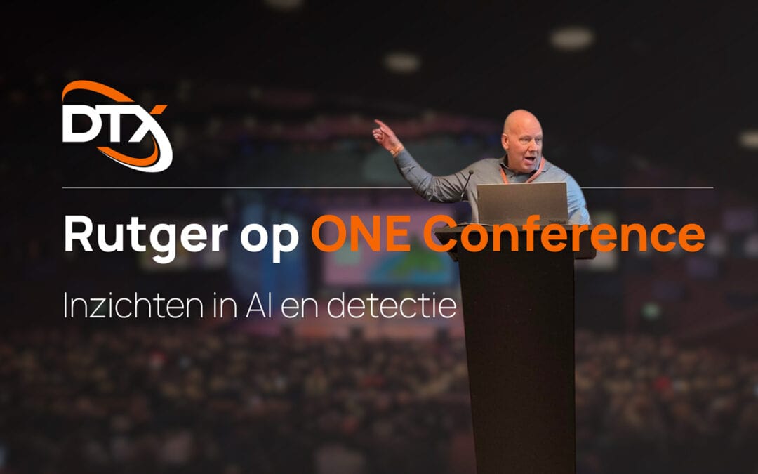 CTO Rutger op de ONE Conference