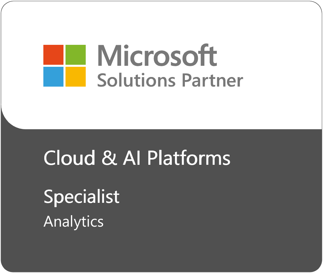 Microsoft Solutions Partner - Cloud & AI platforms - Analytics